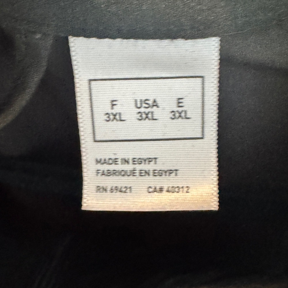 Reebok Golf Jacket Mens 3XL Black Full Zip Lightweight Windbreaker‎ Coat - Picture 3 of 4